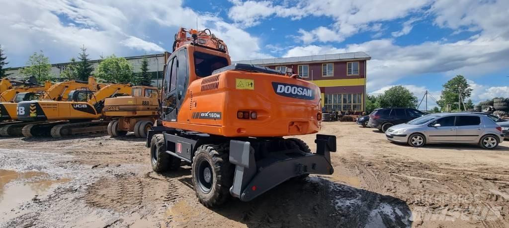 Doosan DX 160 W Ratasekskavaatorid