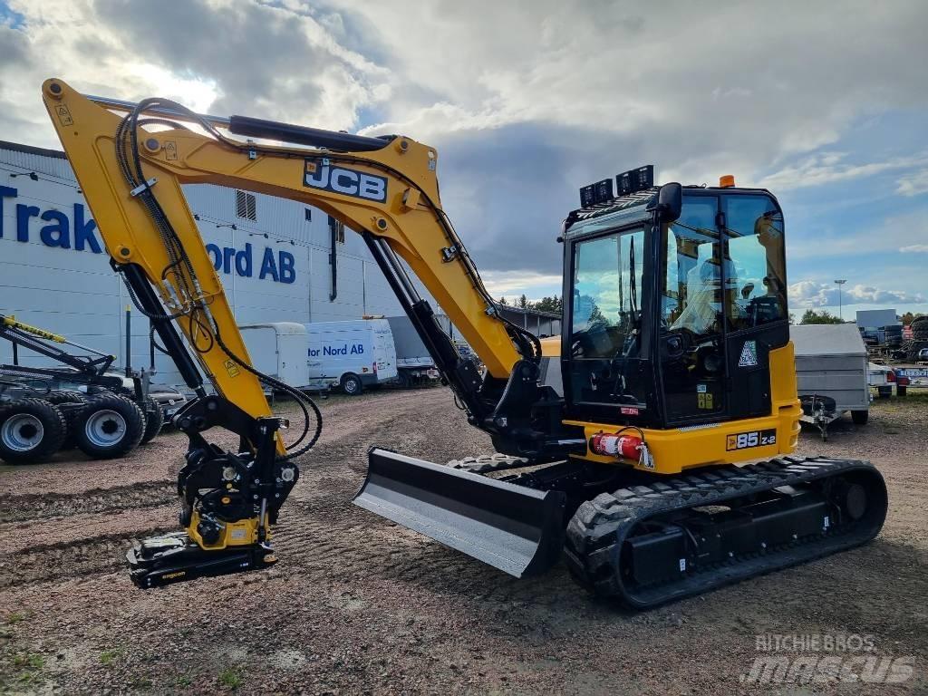 JCB 85Z-2 Ny! omg.lev! Väikeekskavaatorid 7t-12t