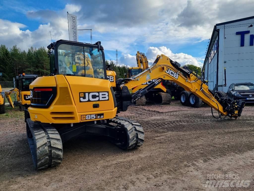 JCB 85Z-2 Ny! omg.lev! Väikeekskavaatorid 7t-12t