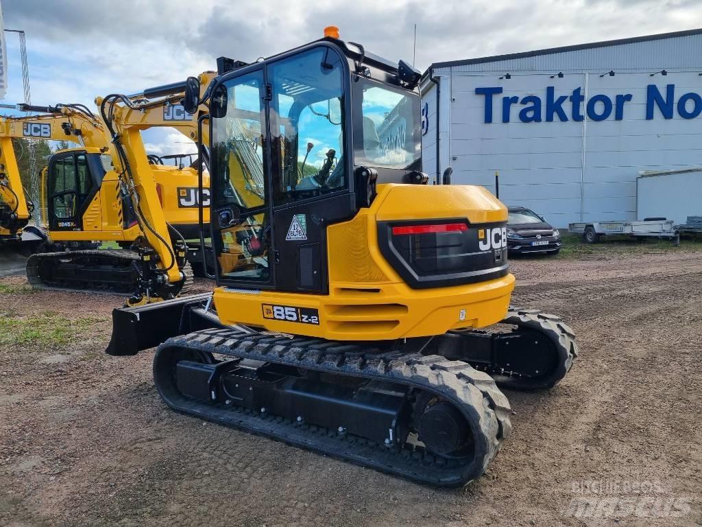 JCB 85Z-2 Ny! omg.lev! Väikeekskavaatorid 7t-12t