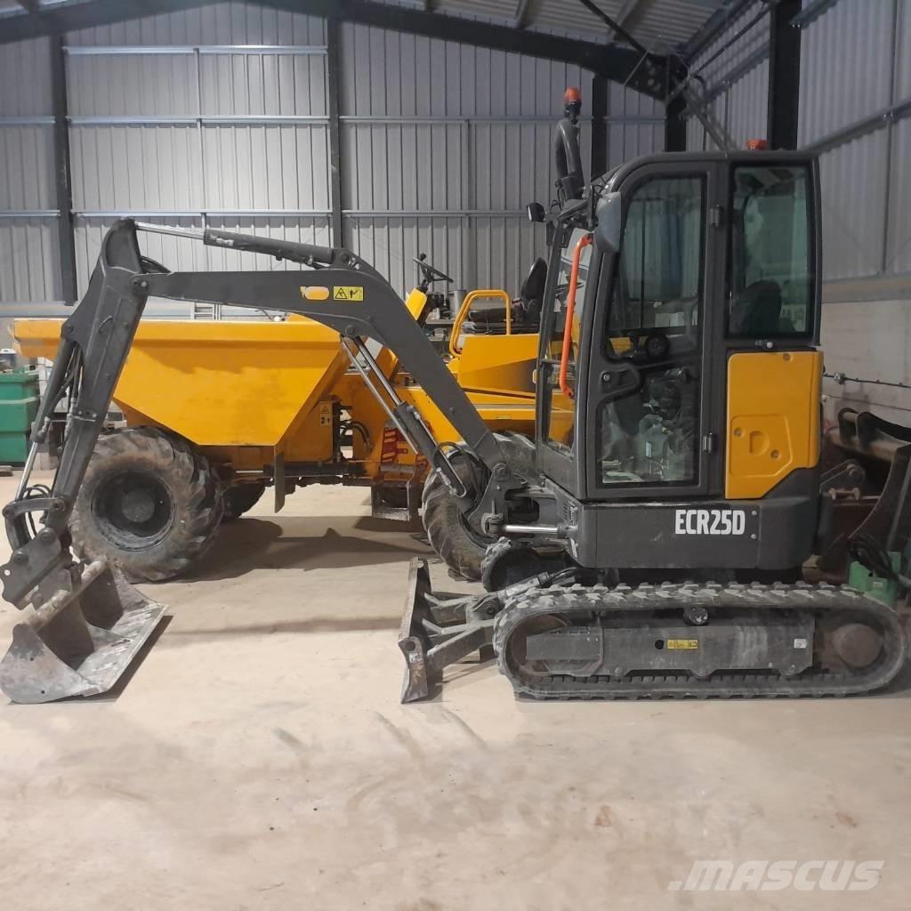 Volvo ECR 25 D Miniekskavaatorid < 7 t