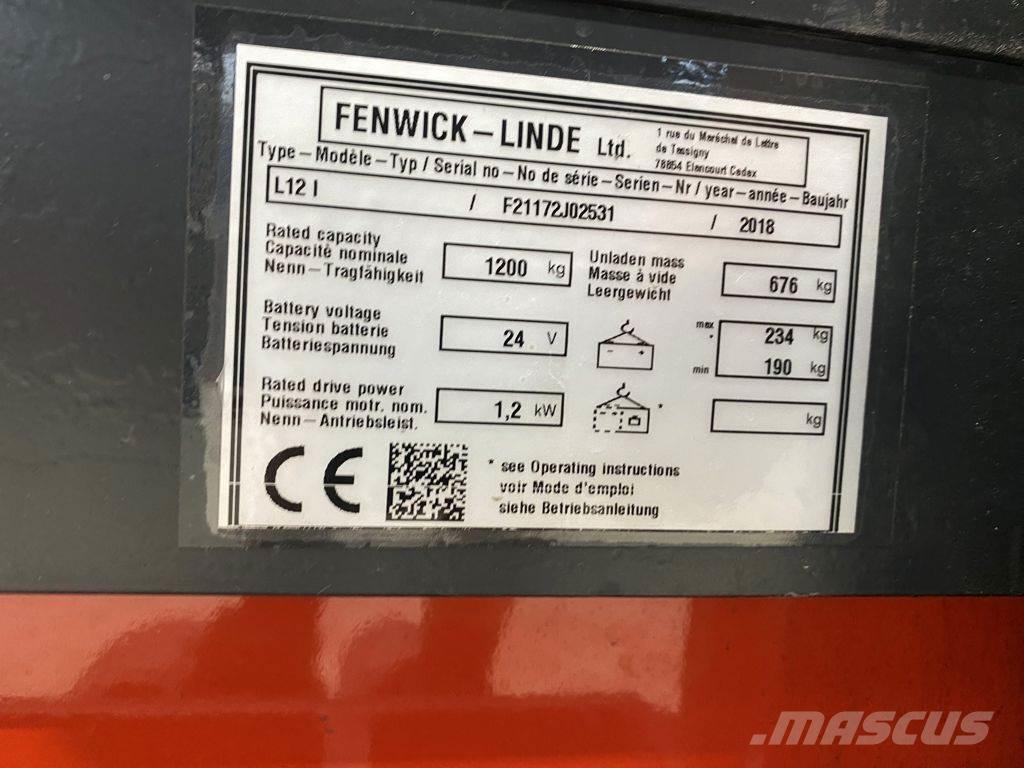 Linde L12 I Järelkäidavad virnastajad