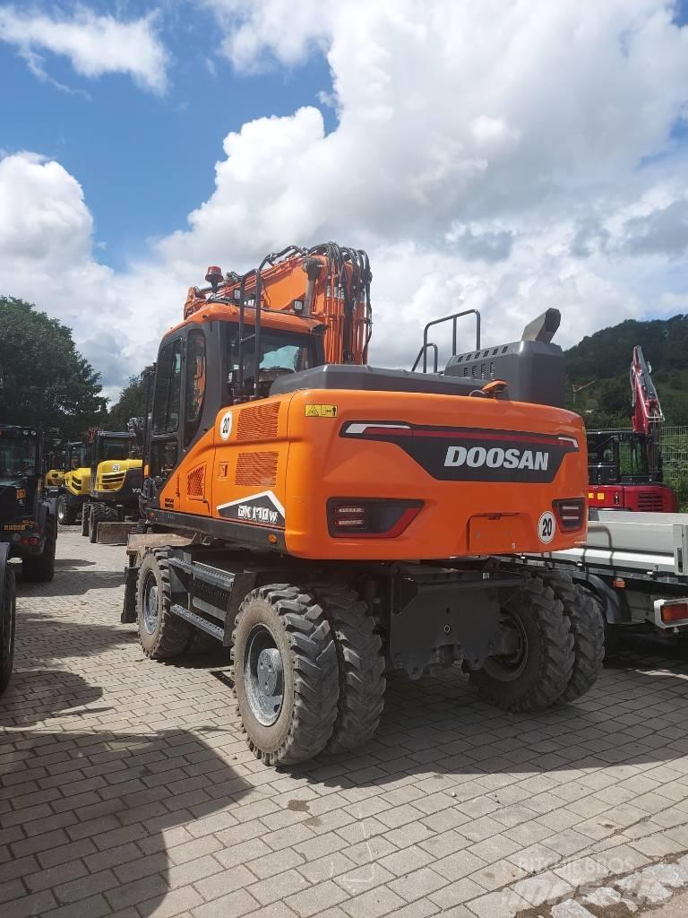 Develon DX 170 W-7 Ratasekskavaatorid