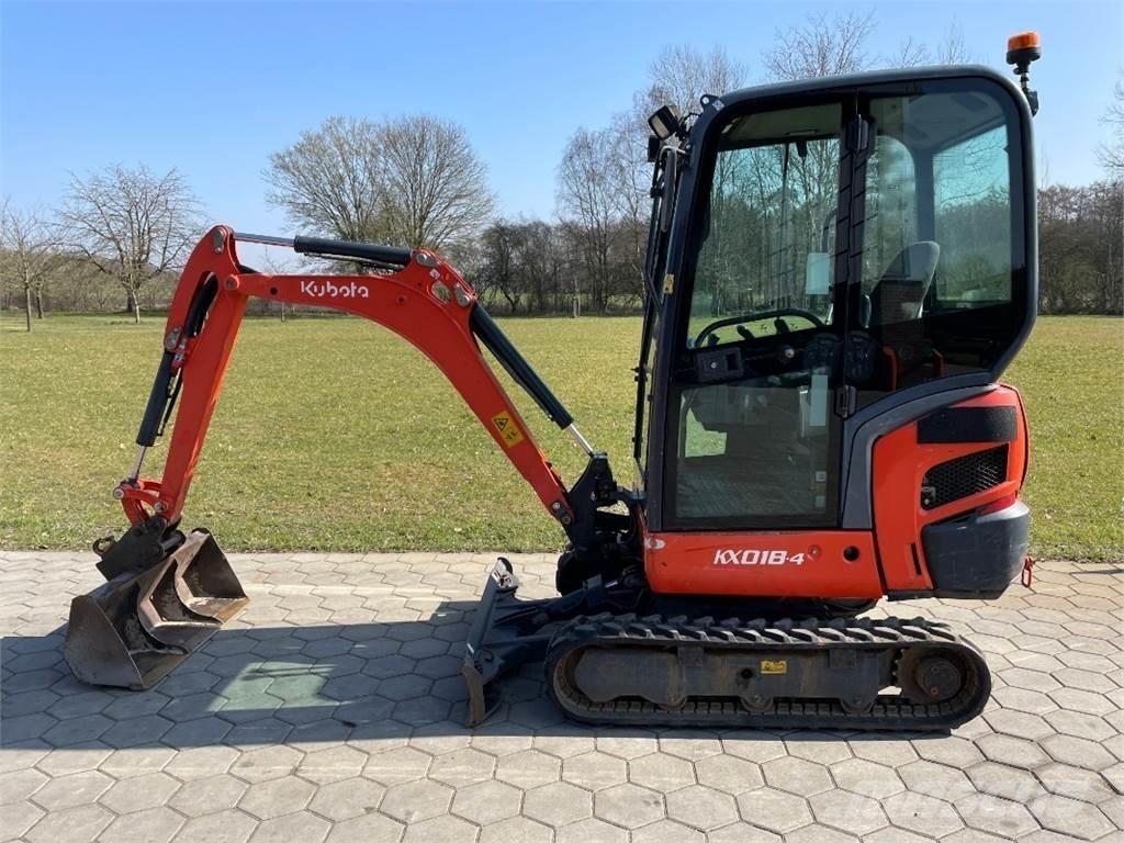 Kubota KX18-4 Miniekskavaatorid < 7 t