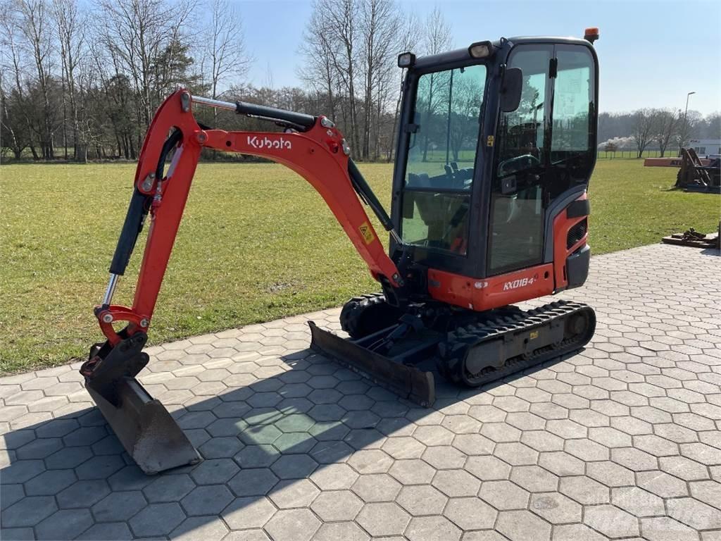 Kubota KX18-4 Miniekskavaatorid < 7 t