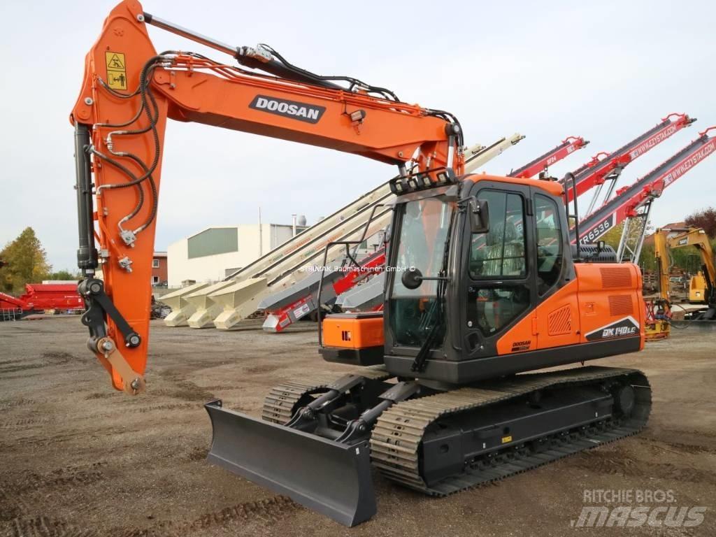Doosan DX 140 LC-7 Roomikekskavaatorid
