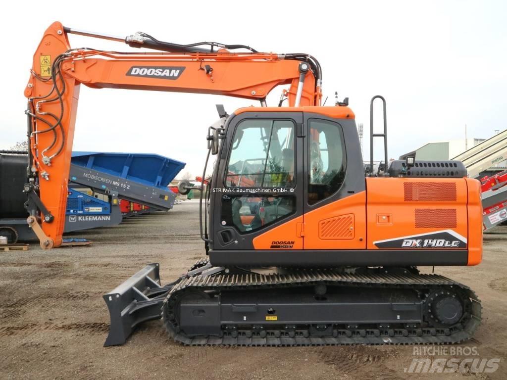 Doosan DX 140 LC-7 Roomikekskavaatorid