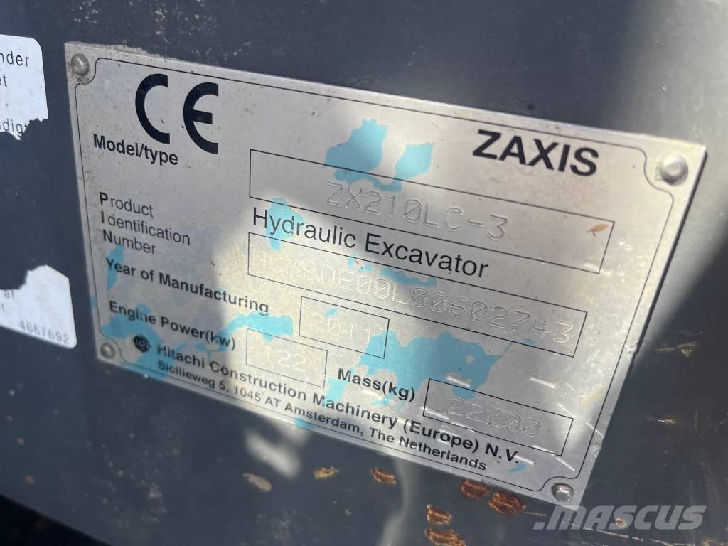 Hitachi ZX 210 LC-3 Roomikekskavaatorid