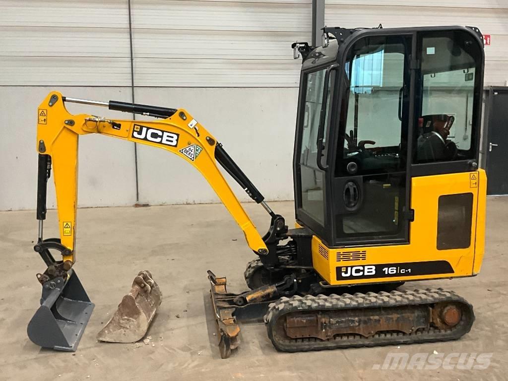 JCB 16 C-1 Miniekskavaatorid < 7 t