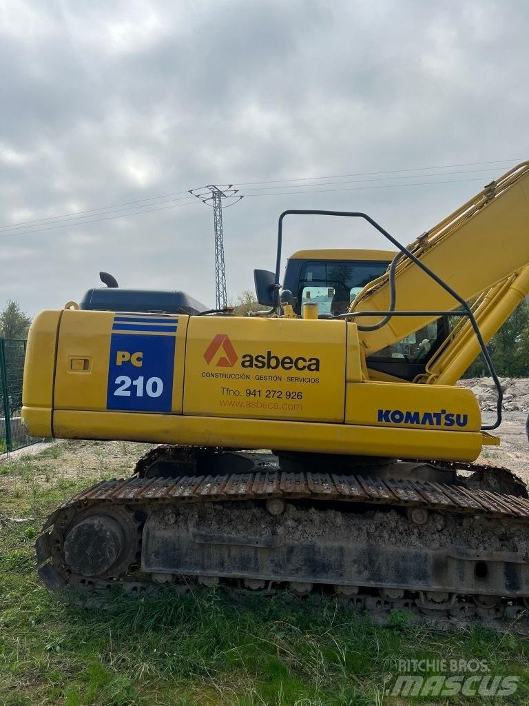 Komatsu PC 210 LC-7K Roomikekskavaatorid