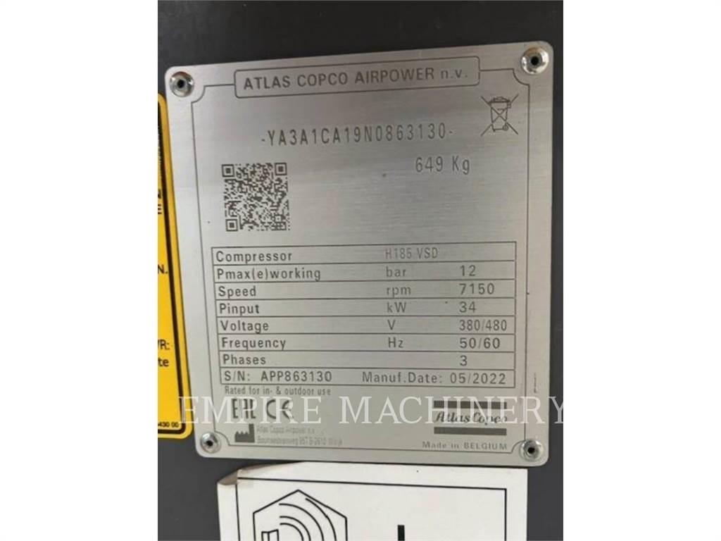Atlas Copco H185 Kompressorid