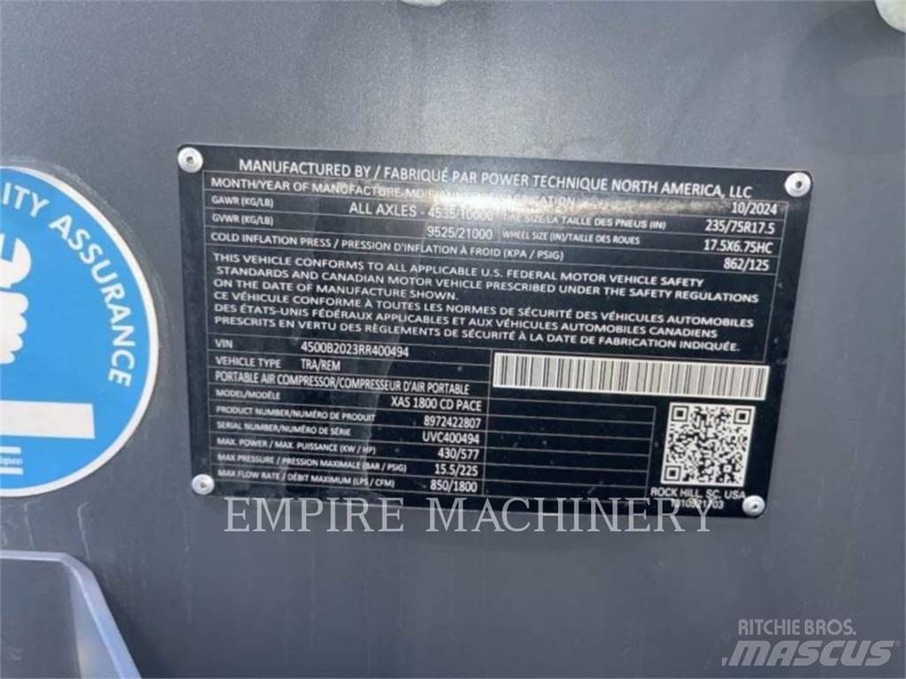Atlas Copco XAS1800CD Kompressorid