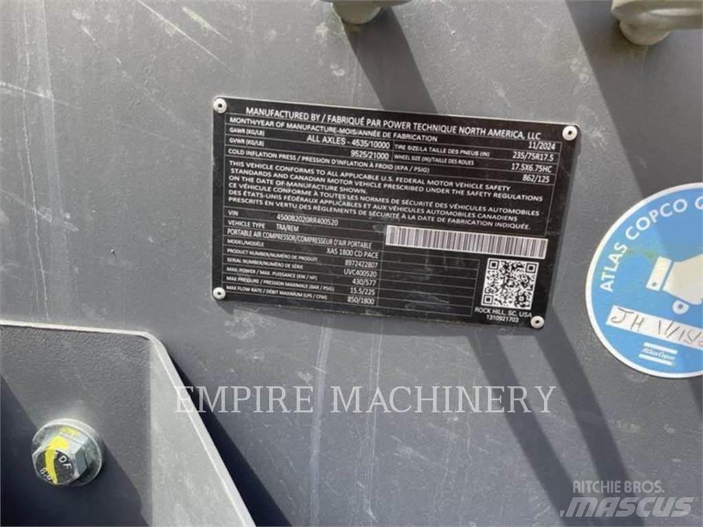 Atlas Copco XAS1800CD Kompressorid