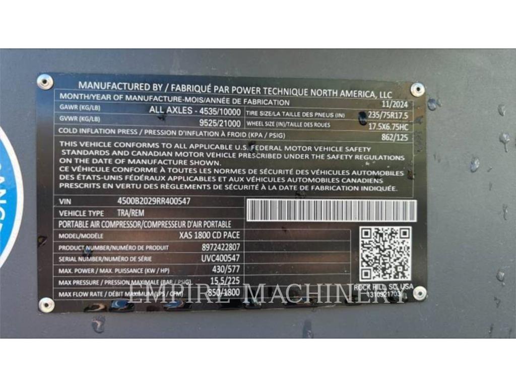 Atlas Copco XAS1800CD Kompressorid