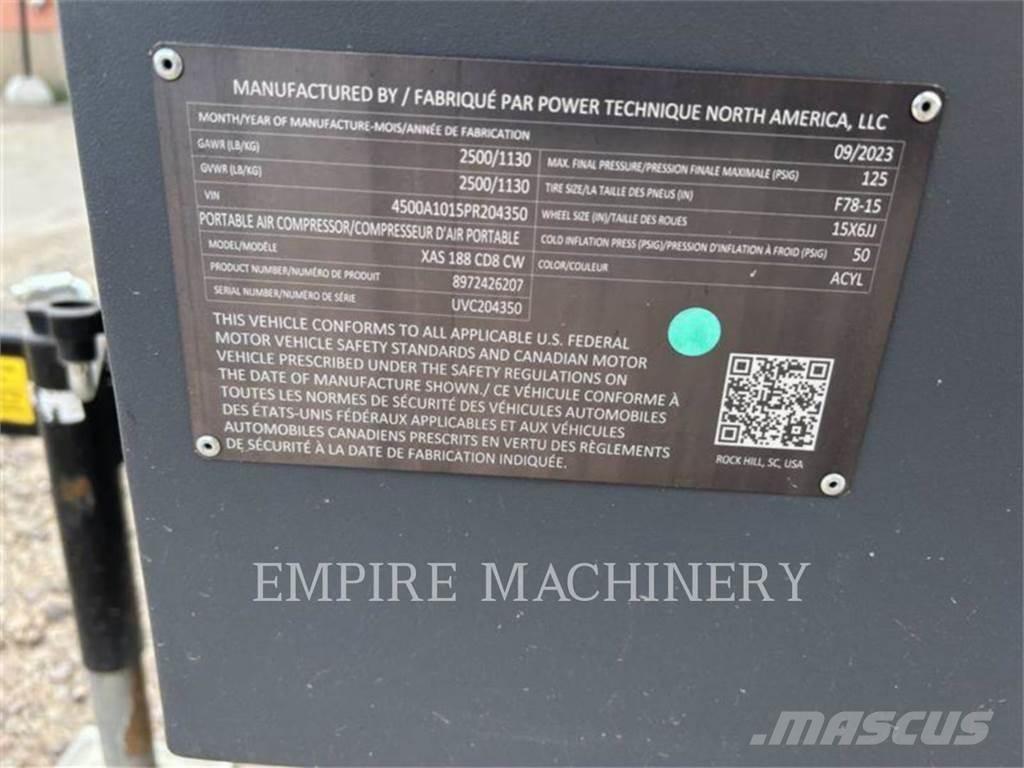 Atlas Copco XAS188CD Kompressorid