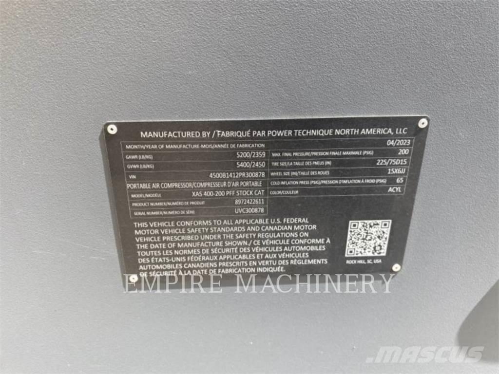 Atlas Copco XAS400CD Kompressorid