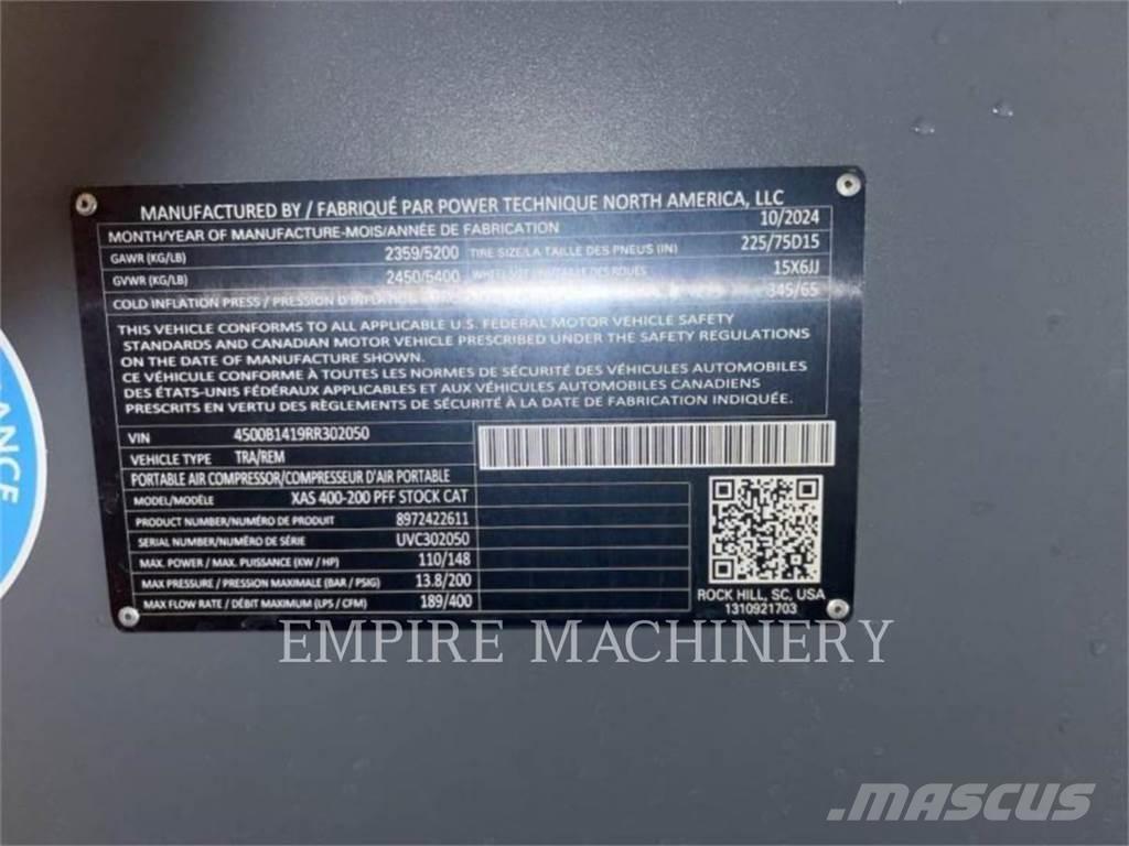 Atlas Copco XAS400CD Kompressorid