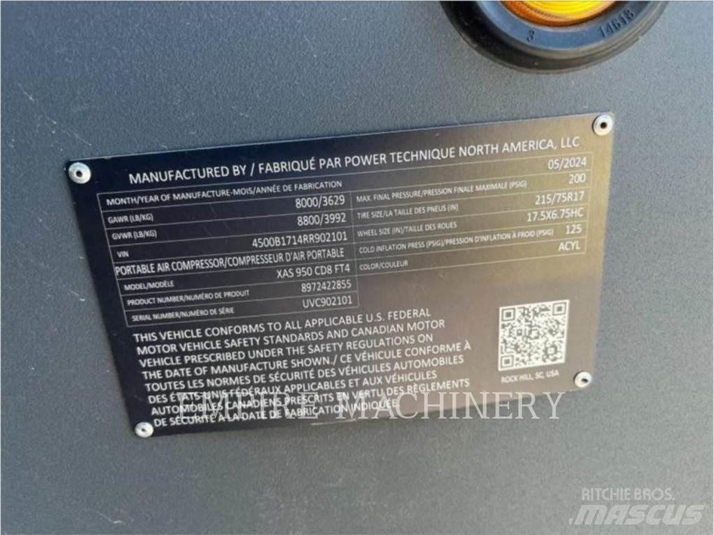 Atlas Copco XAS950CD Kompressorid