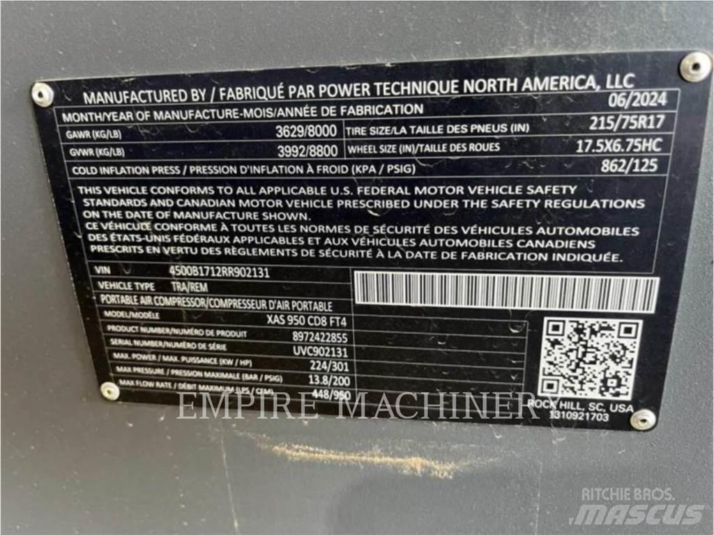 Atlas Copco XAS950CD Kompressorid