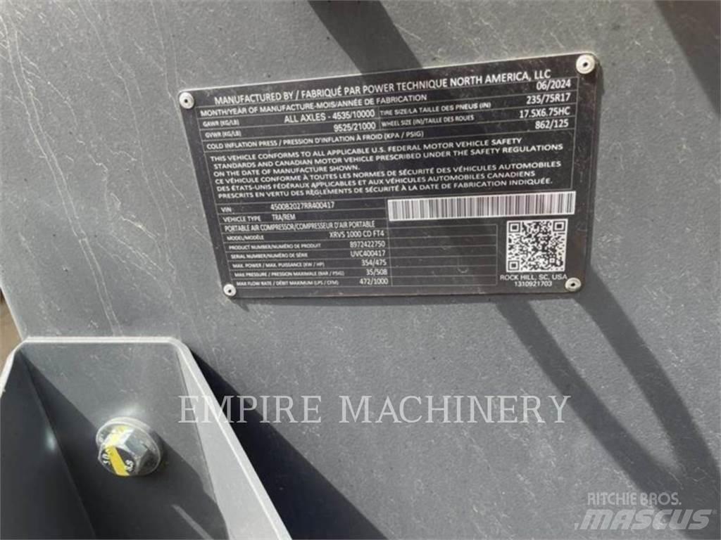 Atlas Copco XRVS1000CD Kompressorid