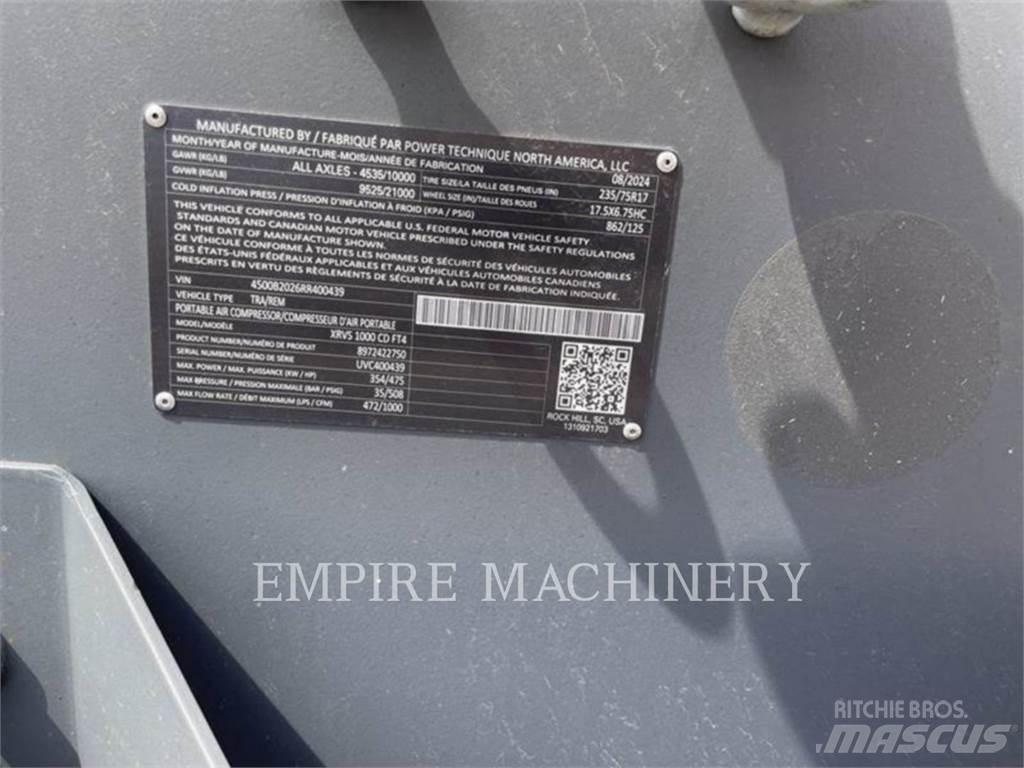 Atlas Copco XRVS1000CD Kompressorid