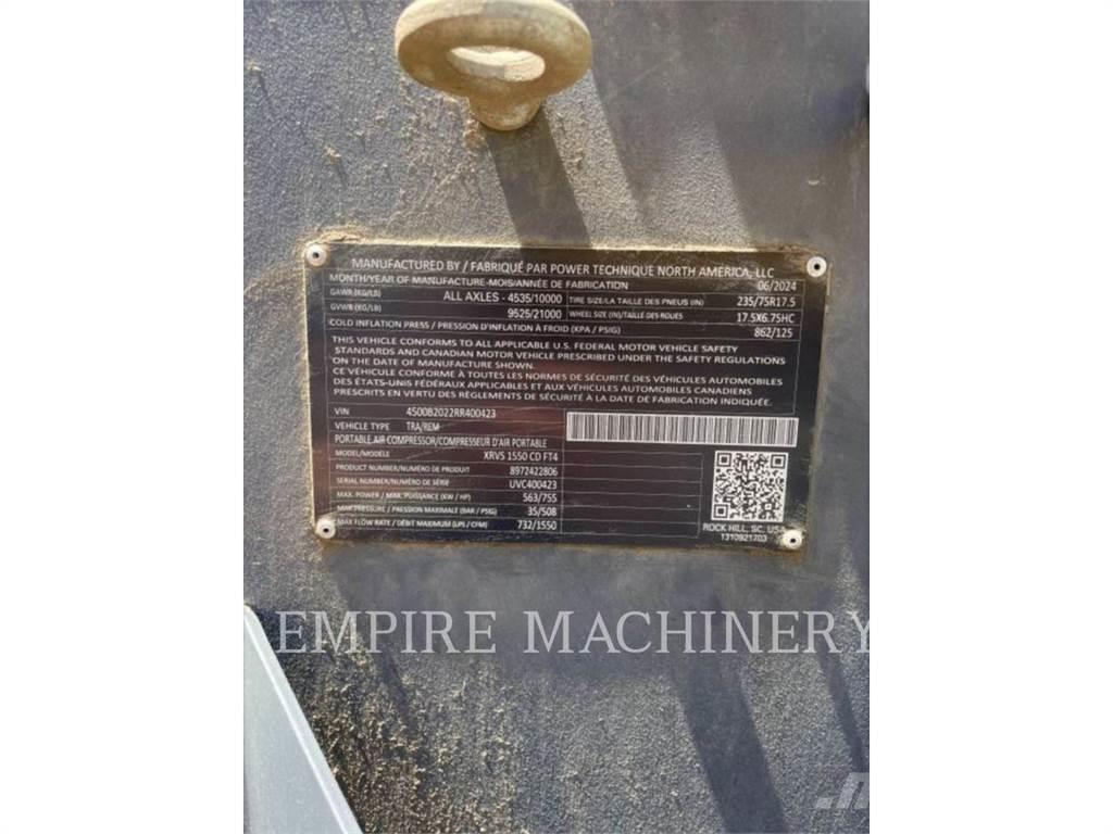 Atlas Copco XRVS1550CD Kompressorid