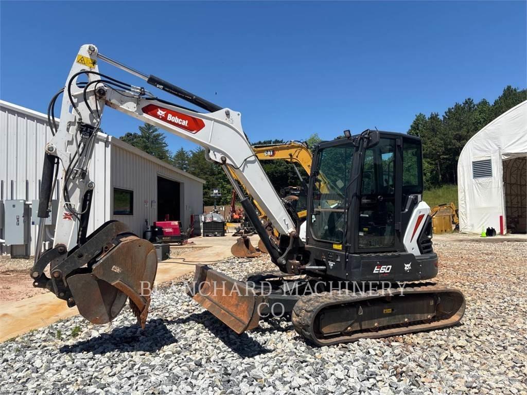 Bobcat E60 Roomikekskavaatorid