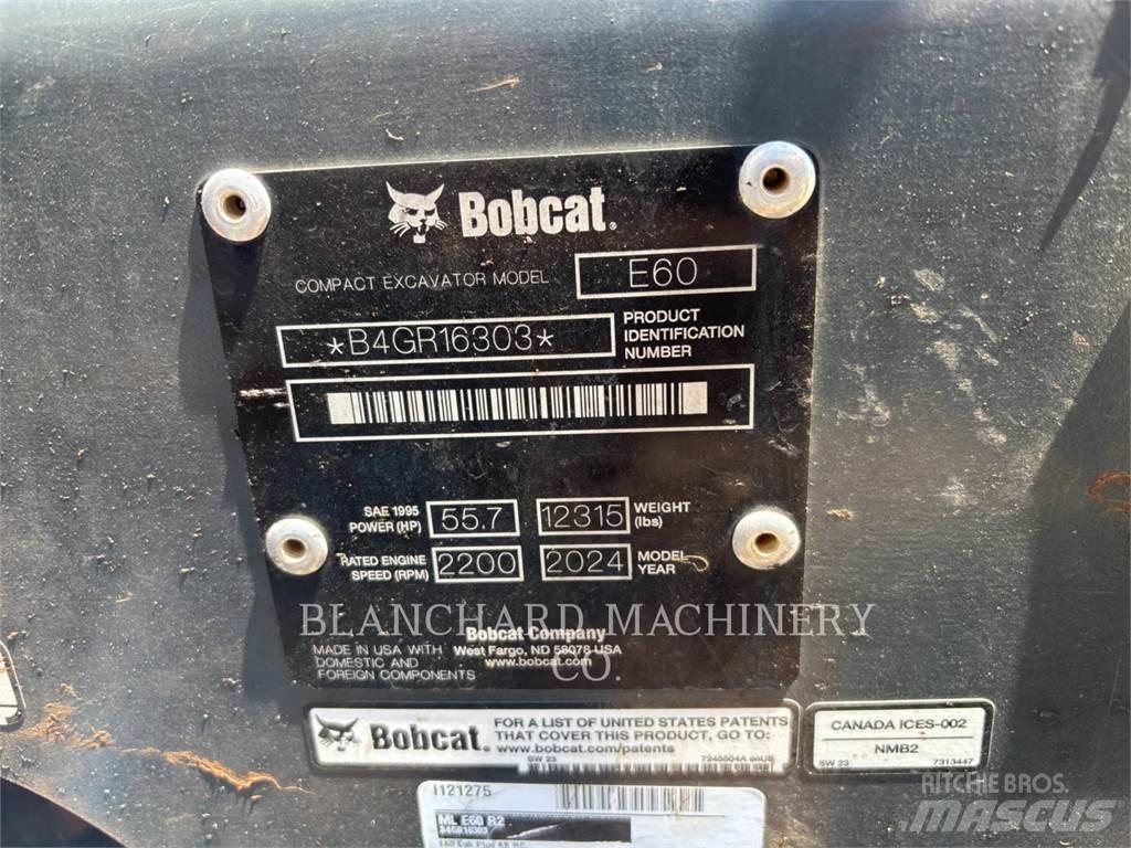 Bobcat E60 Roomikekskavaatorid
