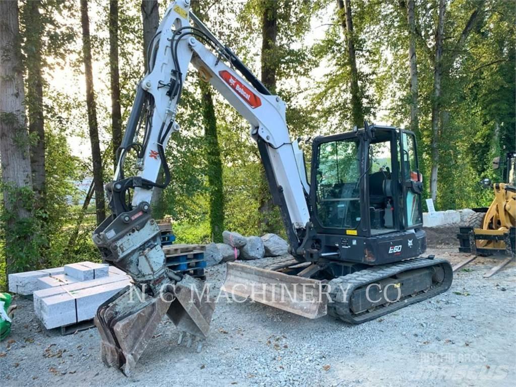 Bobcat E60 Roomikekskavaatorid