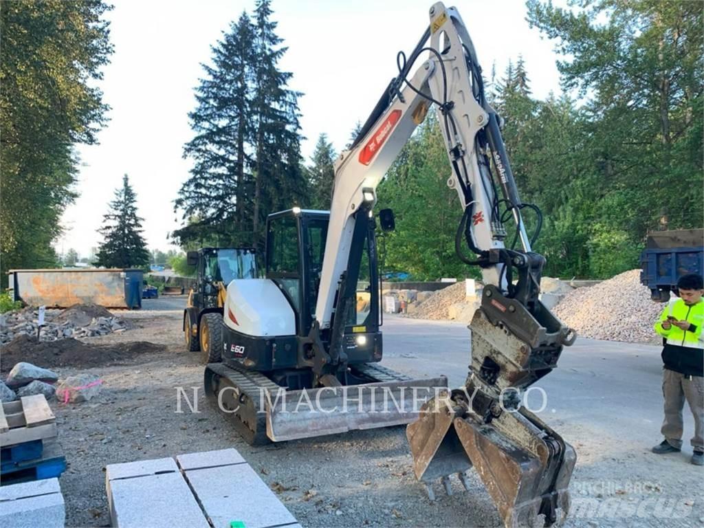 Bobcat E60 Roomikekskavaatorid