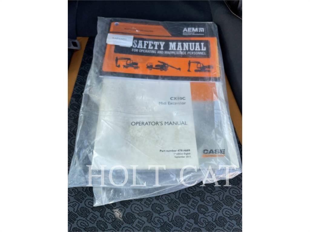 CASE CX80C Roomikekskavaatorid