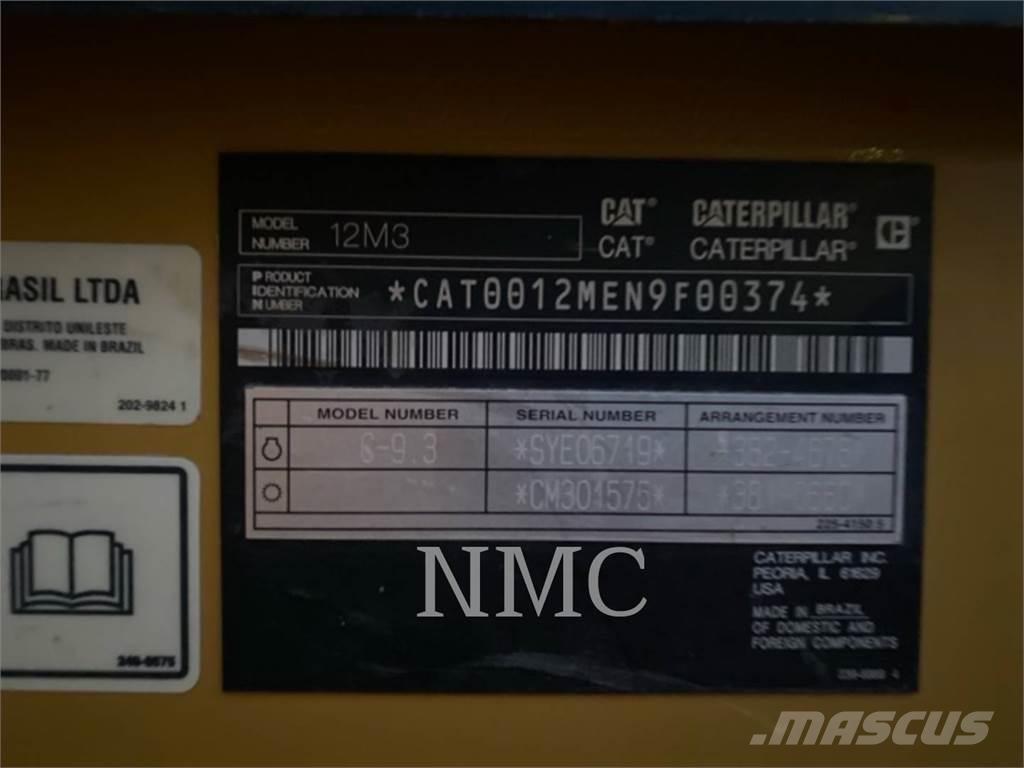 CAT 12 M3 Greiderid