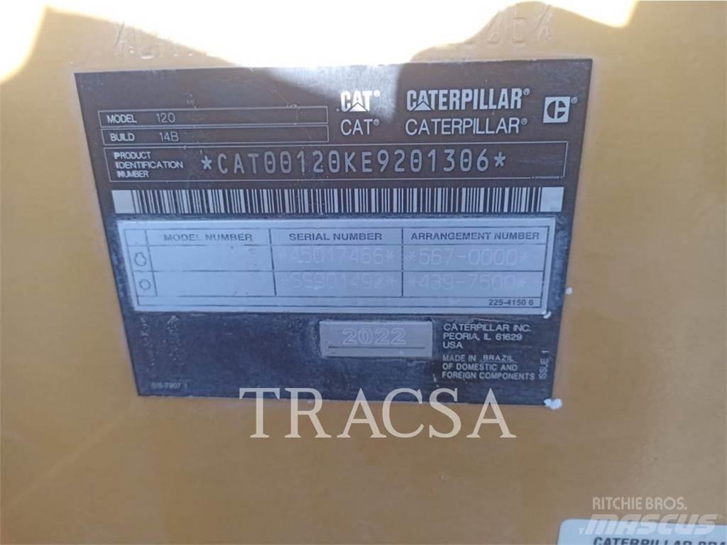 CAT 120 Greiderid