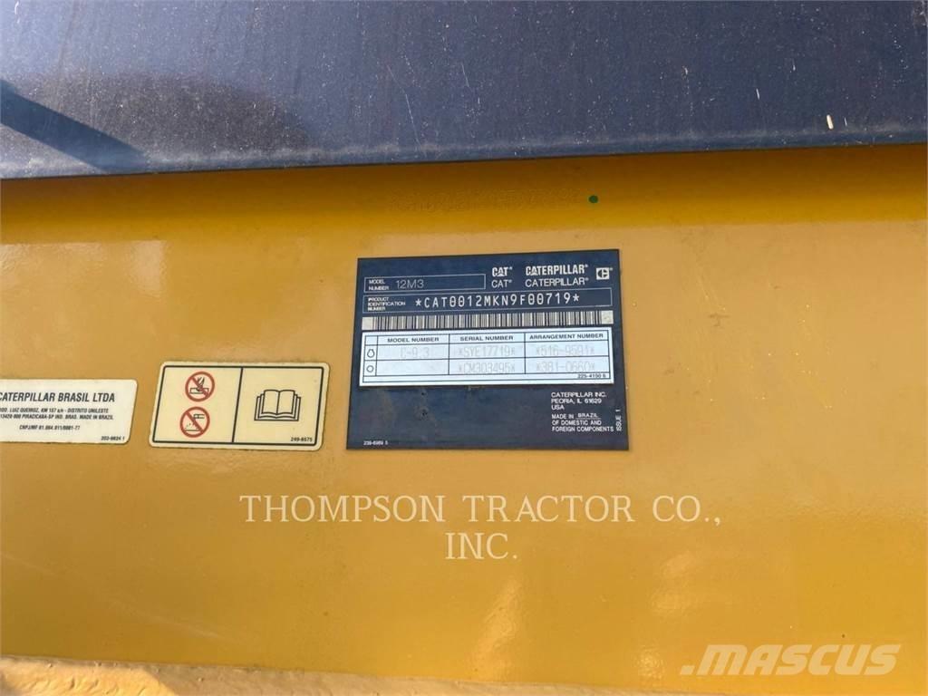 CAT 12M3 Greiderid