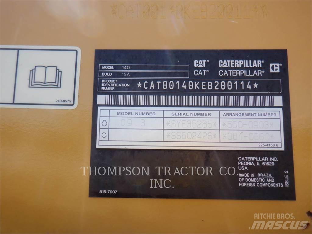 CAT 140 Greiderid