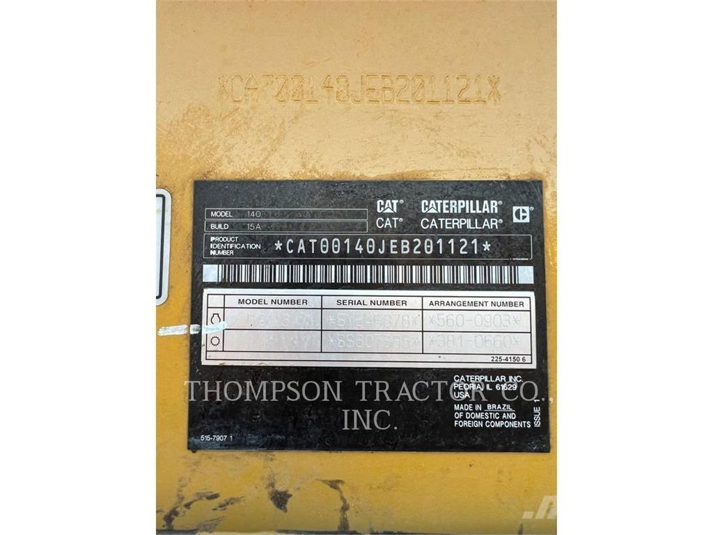 CAT 140 Greiderid