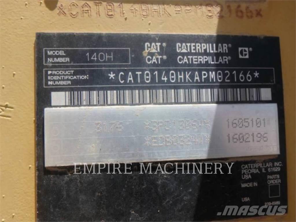 CAT 140H Greiderid