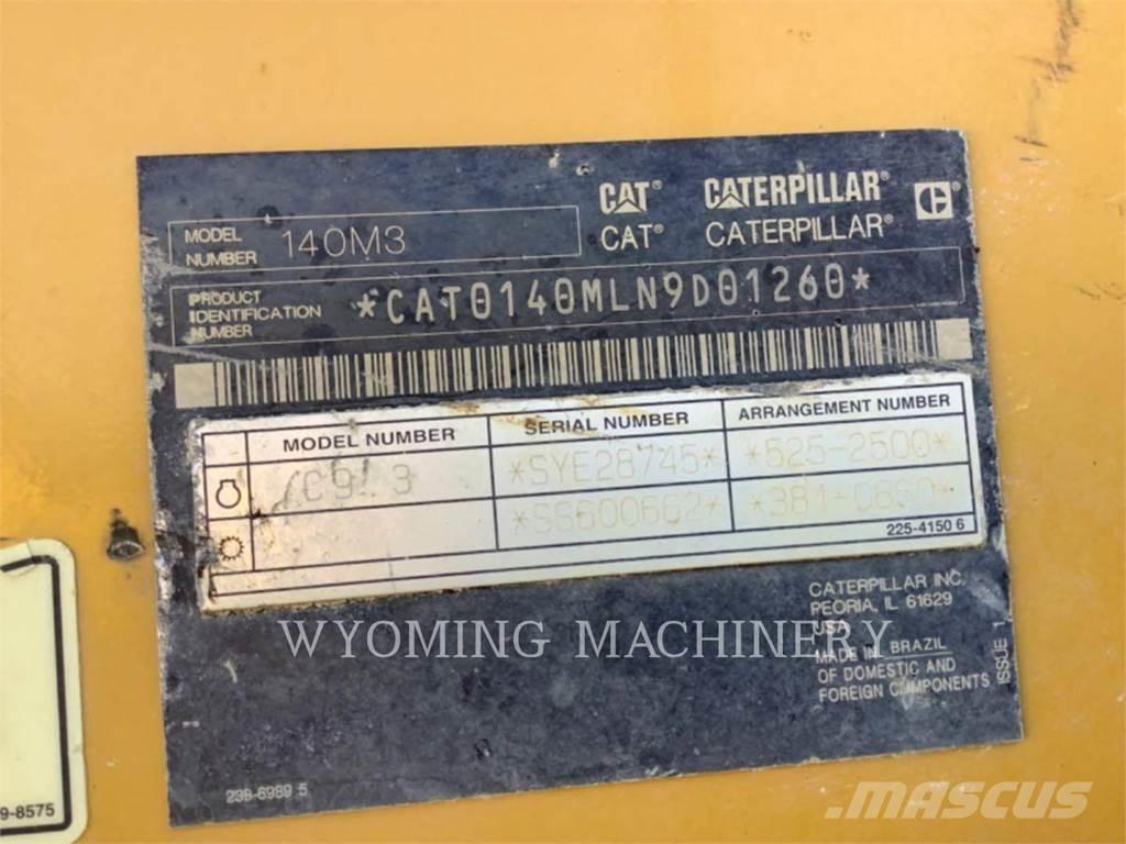 CAT 140M 3 Greiderid