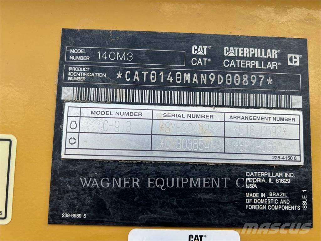 CAT 140M3 Greiderid
