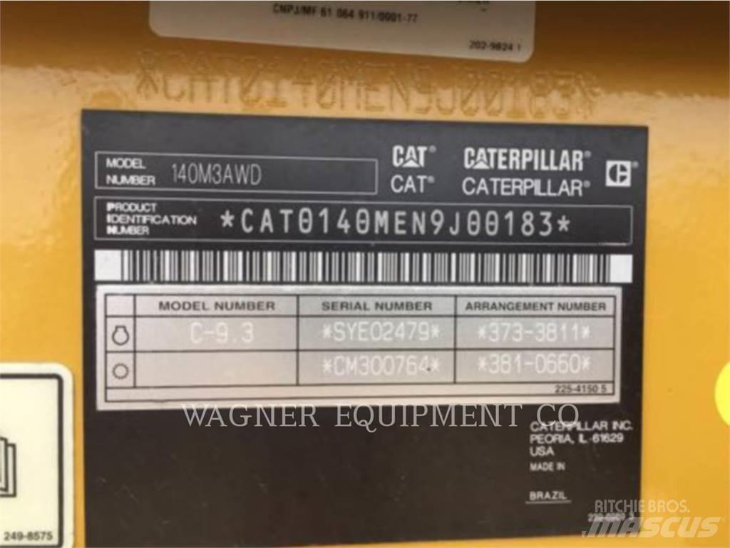 CAT 140M3 AWD Greiderid