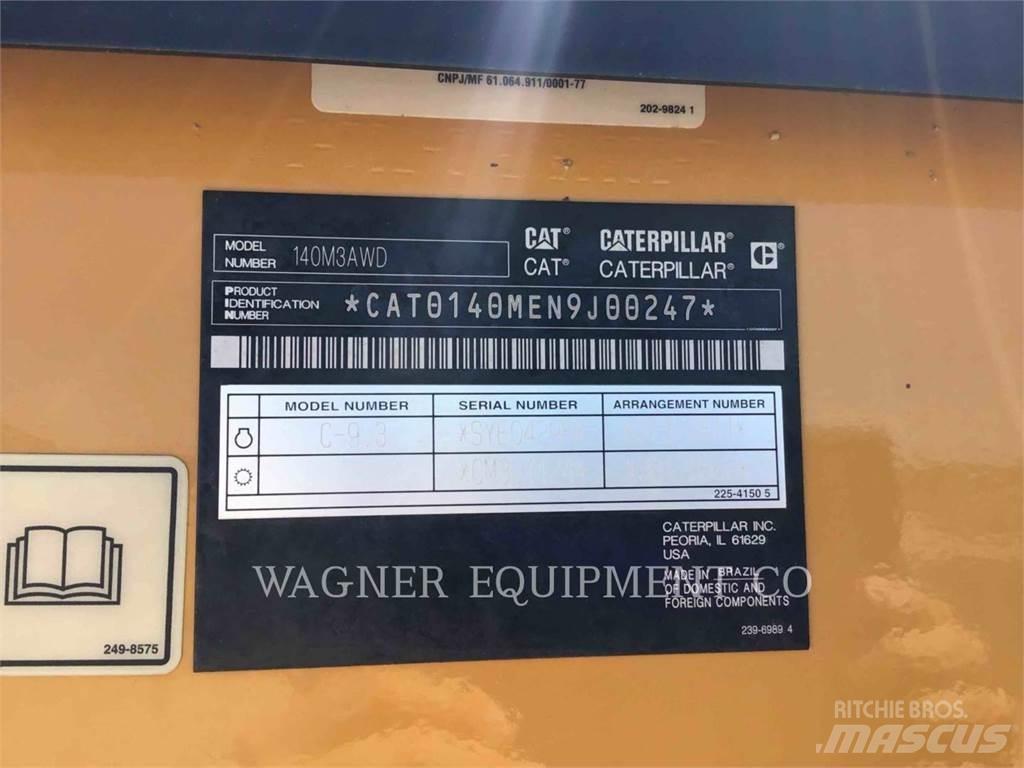 CAT 140M3 AWD Greiderid