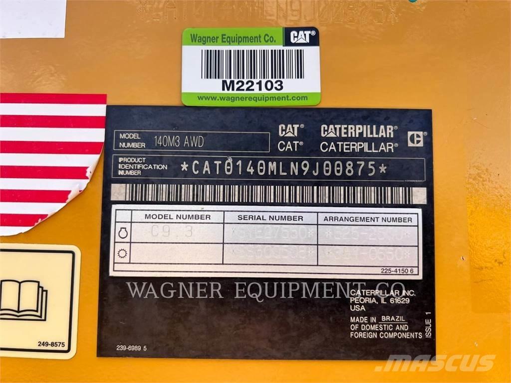 CAT 140M3 AWD Greiderid