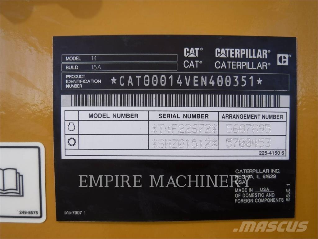 CAT 1415 Greiderid