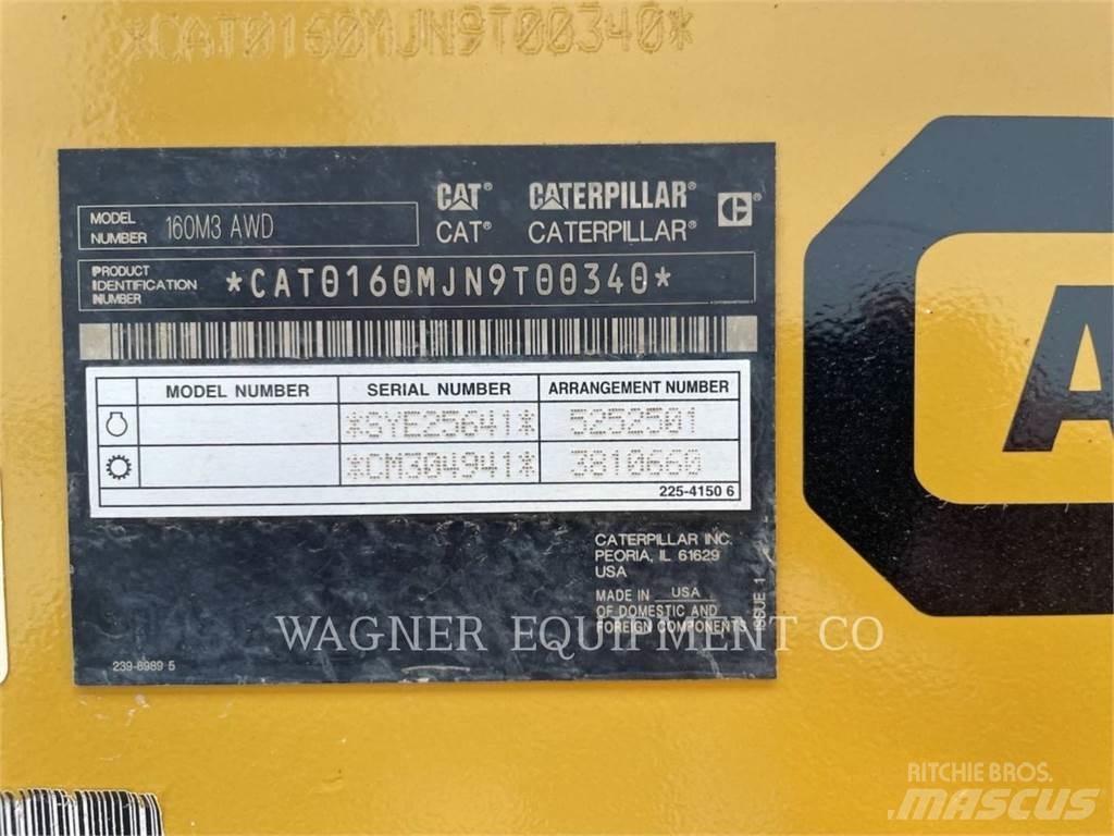 CAT 160M3 AWD Greiderid