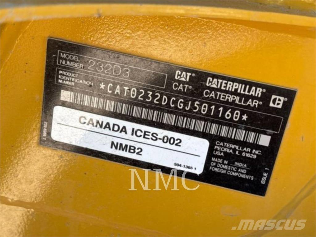 CAT 232D3 Kompaktlaadurid