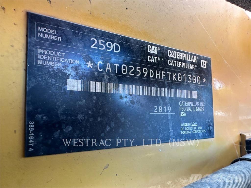 CAT 259D Roomiklaadurid