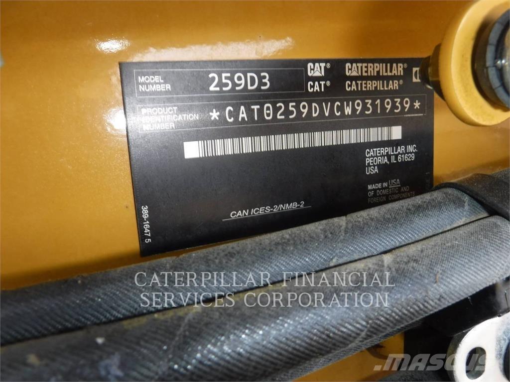 CAT 259D3 Roomiklaadurid