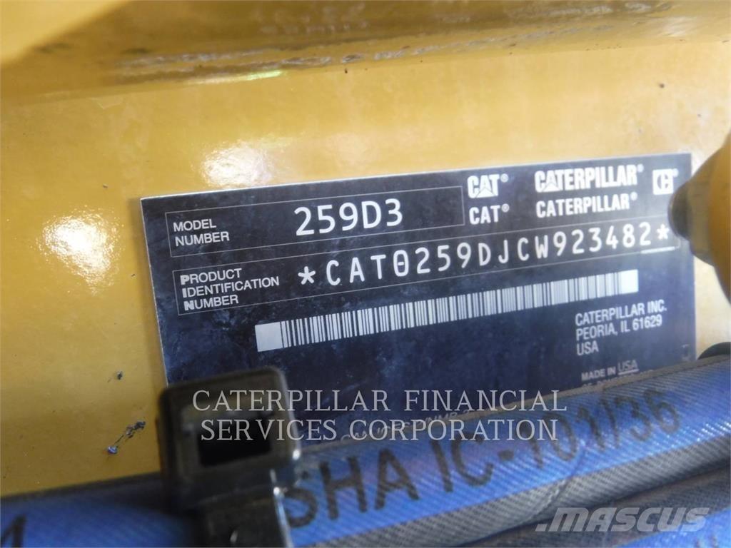 CAT 259D3 Roomiklaadurid