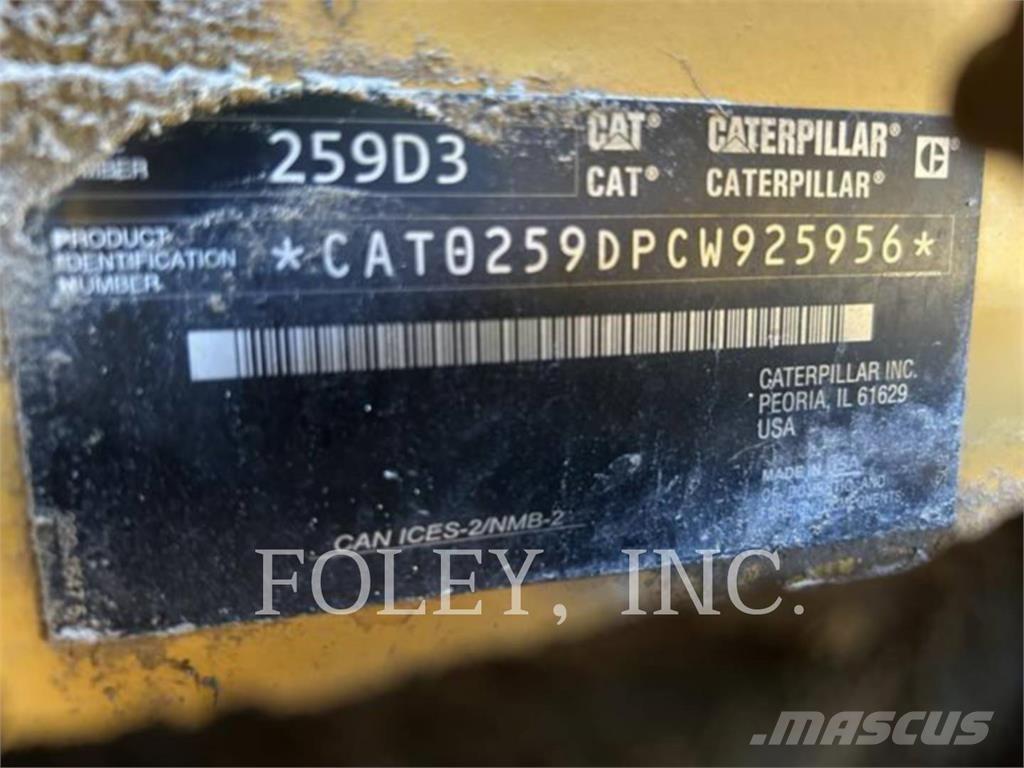 CAT 259D3 Roomiklaadurid