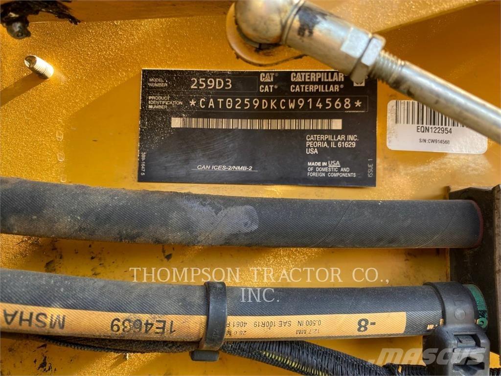 CAT 259D3 Roomiklaadurid